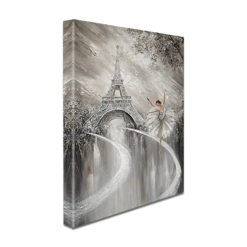 Tutu Twirl Canvas Print Tutu Twirl Canvas Print wall art product Isabella Karolewicz