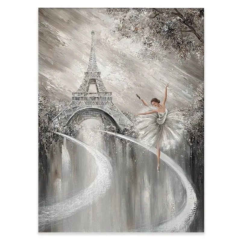 Tutu Twirl Canvas Print Tutu Twirl Canvas Print wall art product Isabella Karolewicz
