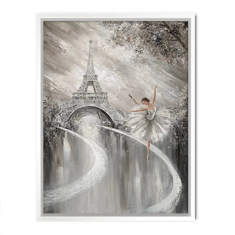 Tutu Twirl Canvas Print Tutu Twirl Canvas Print wall art product Isabella Karolewicz