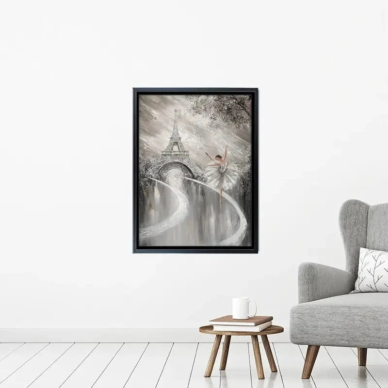 Tutu Twirl Canvas Print Tutu Twirl Canvas Print wall art product Isabella Karolewicz