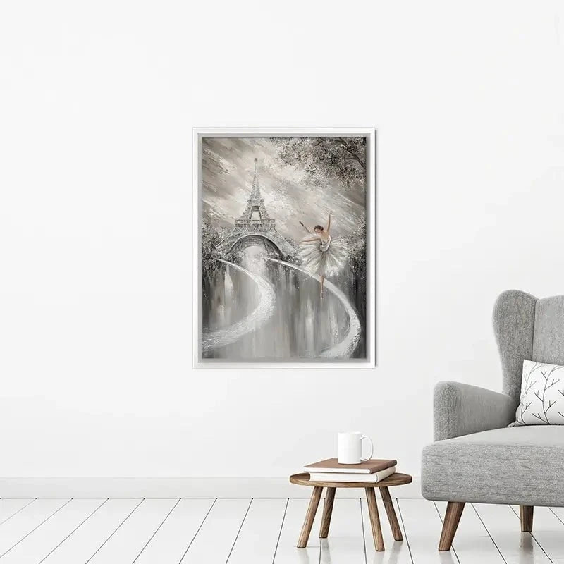 Tutu Twirl Canvas Print Tutu Twirl Canvas Print wall art product Isabella Karolewicz