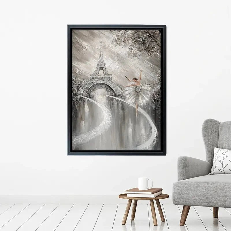 Tutu Twirl Canvas Print Tutu Twirl Canvas Print wall art product Isabella Karolewicz