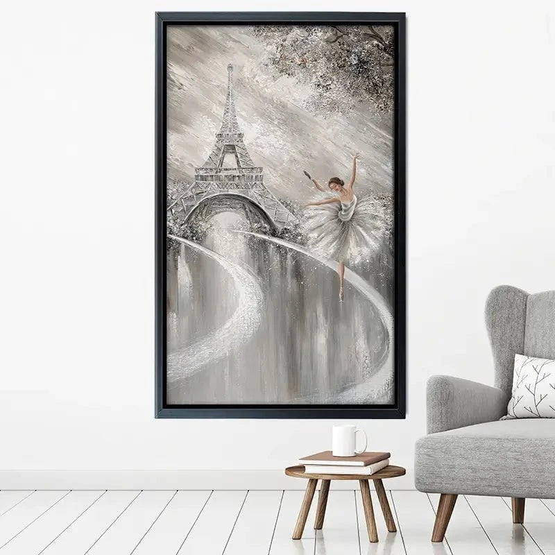 Tutu Twirl Canvas Print Tutu Twirl Canvas Print wall art product Isabella Karolewicz