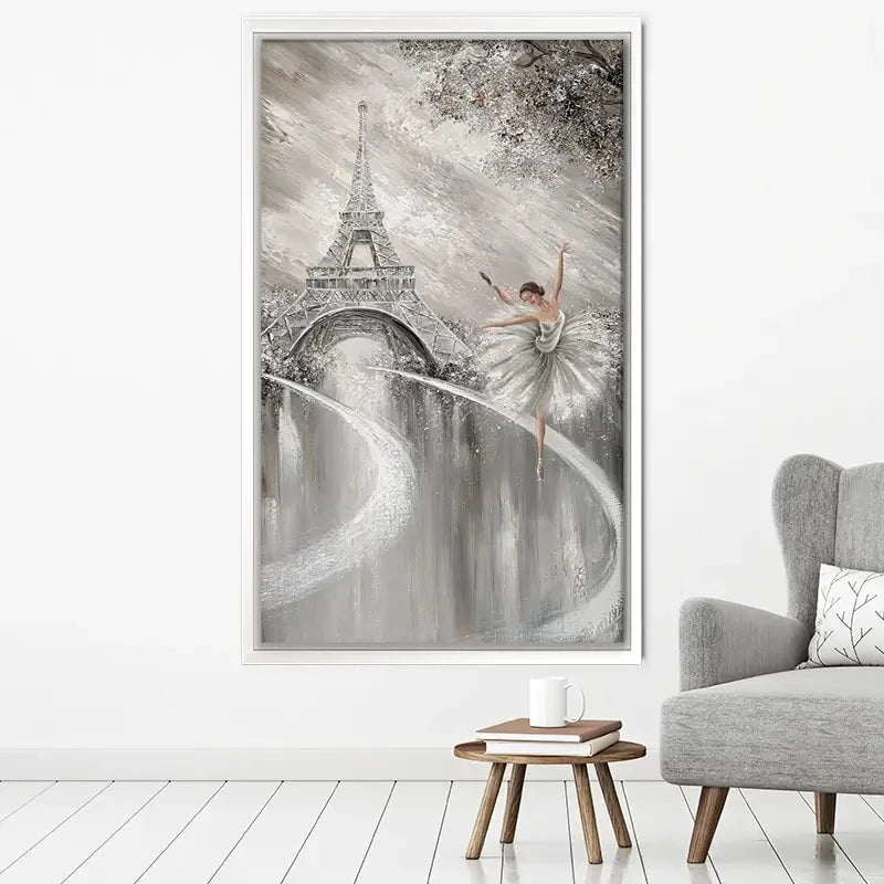 Tutu Twirl Canvas Print Tutu Twirl Canvas Print wall art product Isabella Karolewicz