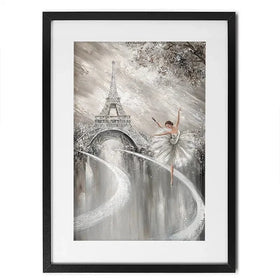 Tutu Twirl Framed Art Print Tutu Twirl Framed Art Print wall art product Isabella Karolewicz