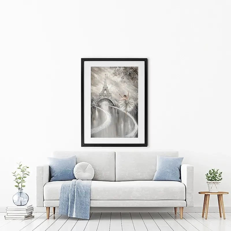 Tutu Twirl Framed Art Print Tutu Twirl Framed Art Print wall art product Isabella Karolewicz