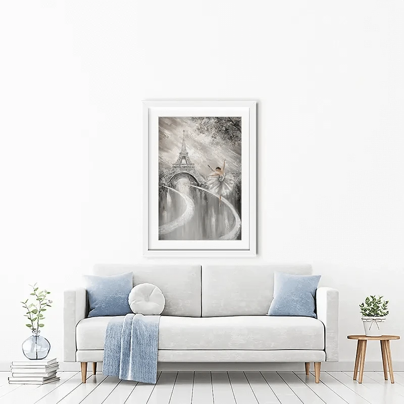 Tutu Twirl Framed Art Print Tutu Twirl Framed Art Print wall art product Isabella Karolewicz