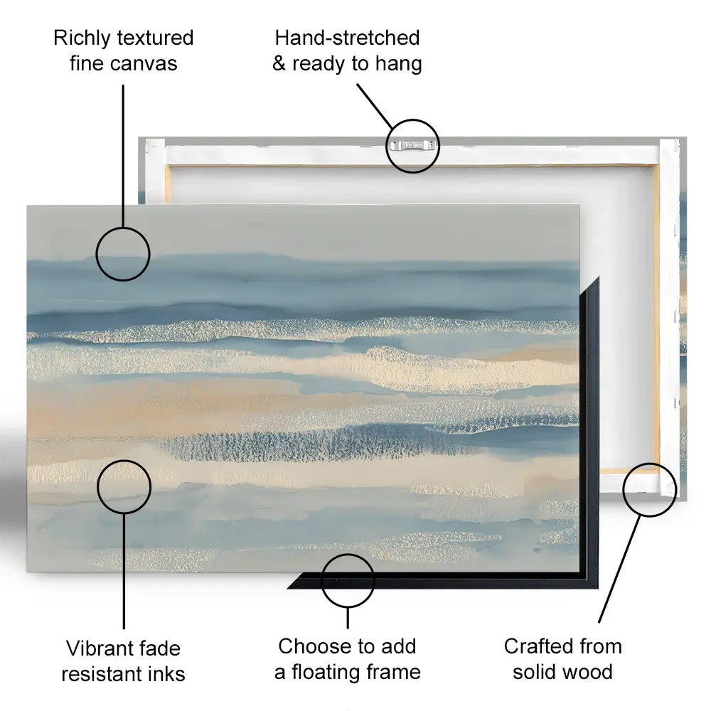 Twilight Sky Gradient Canvas Print Twilight Sky Gradient Canvas Print wall art product Chromatic Storm Studio