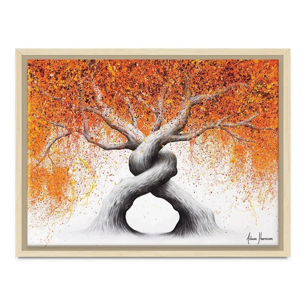 Twisting Love Trees Canvas Print Twisting Love Trees Canvas Print wall art product Ashvin Harrison