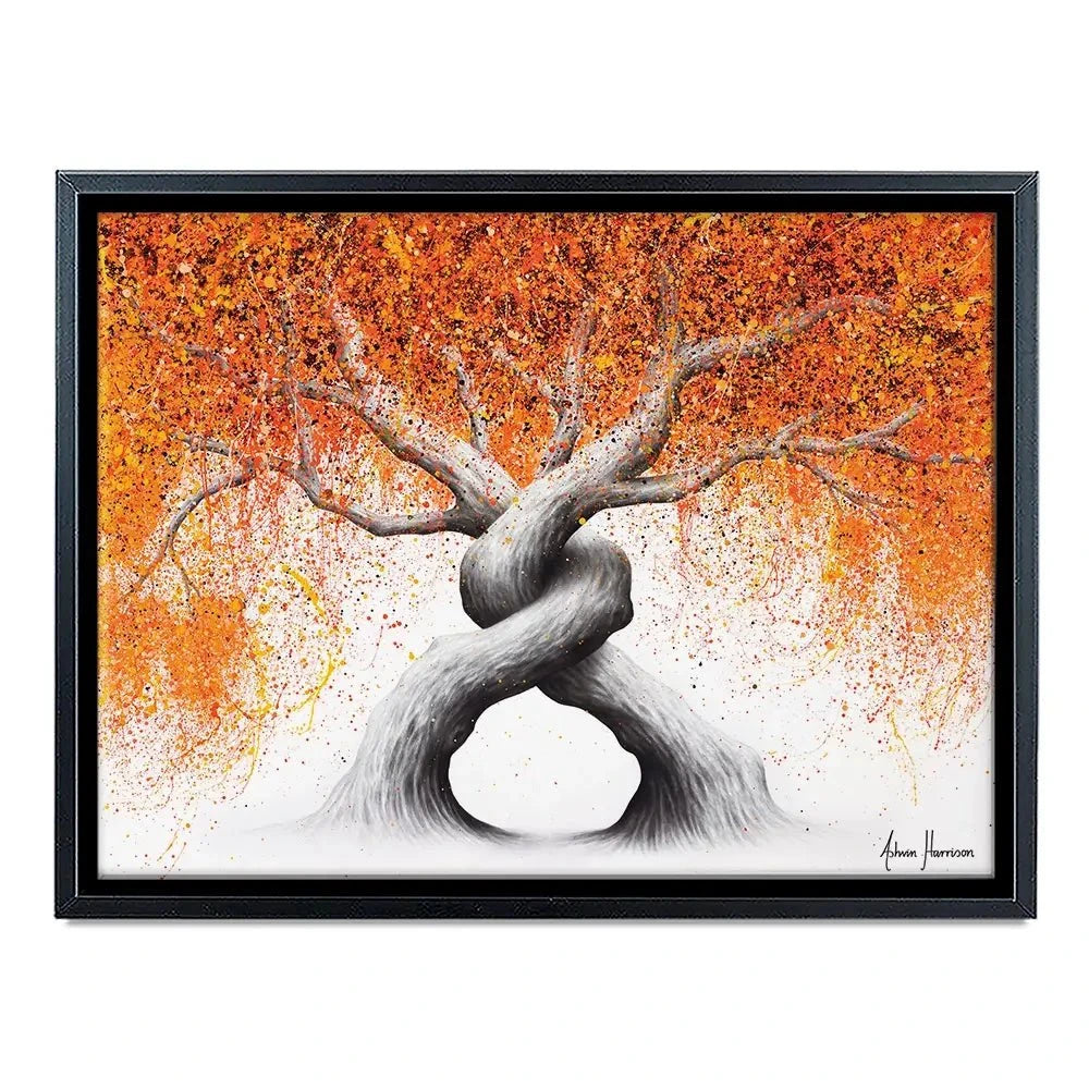 Twisting Love Trees Canvas Print Twisting Love Trees Canvas Print wall art product Ashvin Harrison