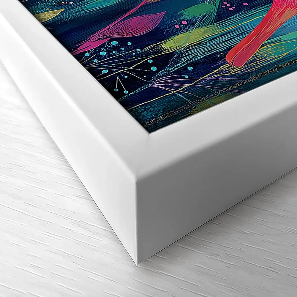 Two Birds In The Garden Canvas Print Two Birds In The Garden Canvas Print wall art product Chromatic Storm Studio