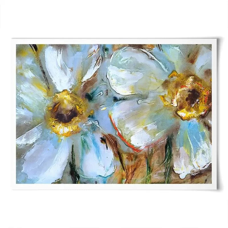 Two Daisies Art Print Two Daisies Art Print wall art product Ingaga / Shutterstock