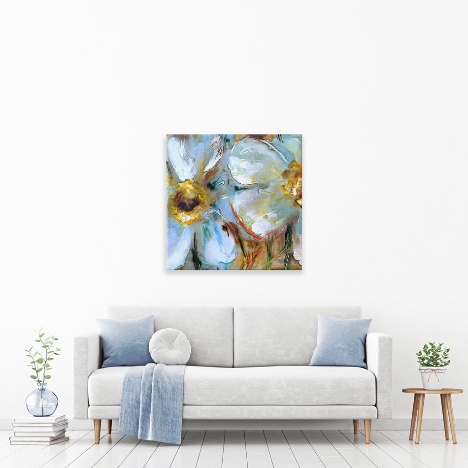 Two Daisies Square Canvas Print wall art product Ingaga / Shutterstock