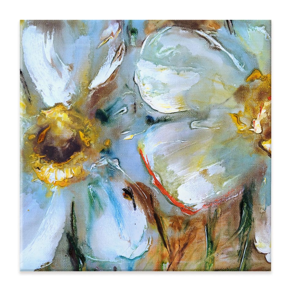 Two Daisies Square Canvas Print wall art product Ingaga / Shutterstock