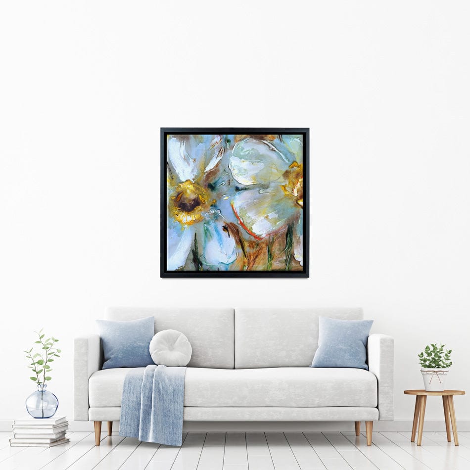 Two Daisies Square Canvas Print wall art product Ingaga / Shutterstock