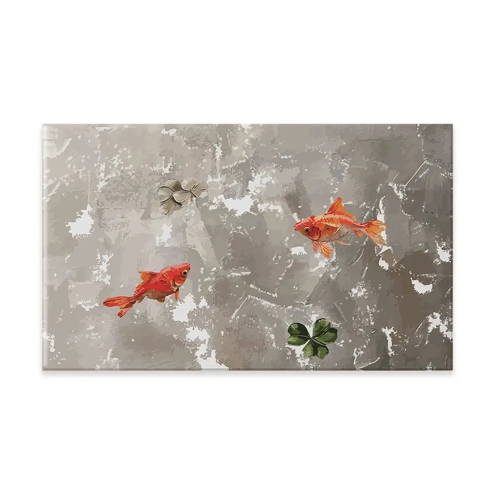 Two Fish Canvas Print Two Fish Canvas Print wall art product Art Print Shop
