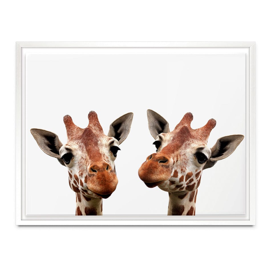 Two Giraffes Canvas Print wall art product kaczor58 / Shutterstock