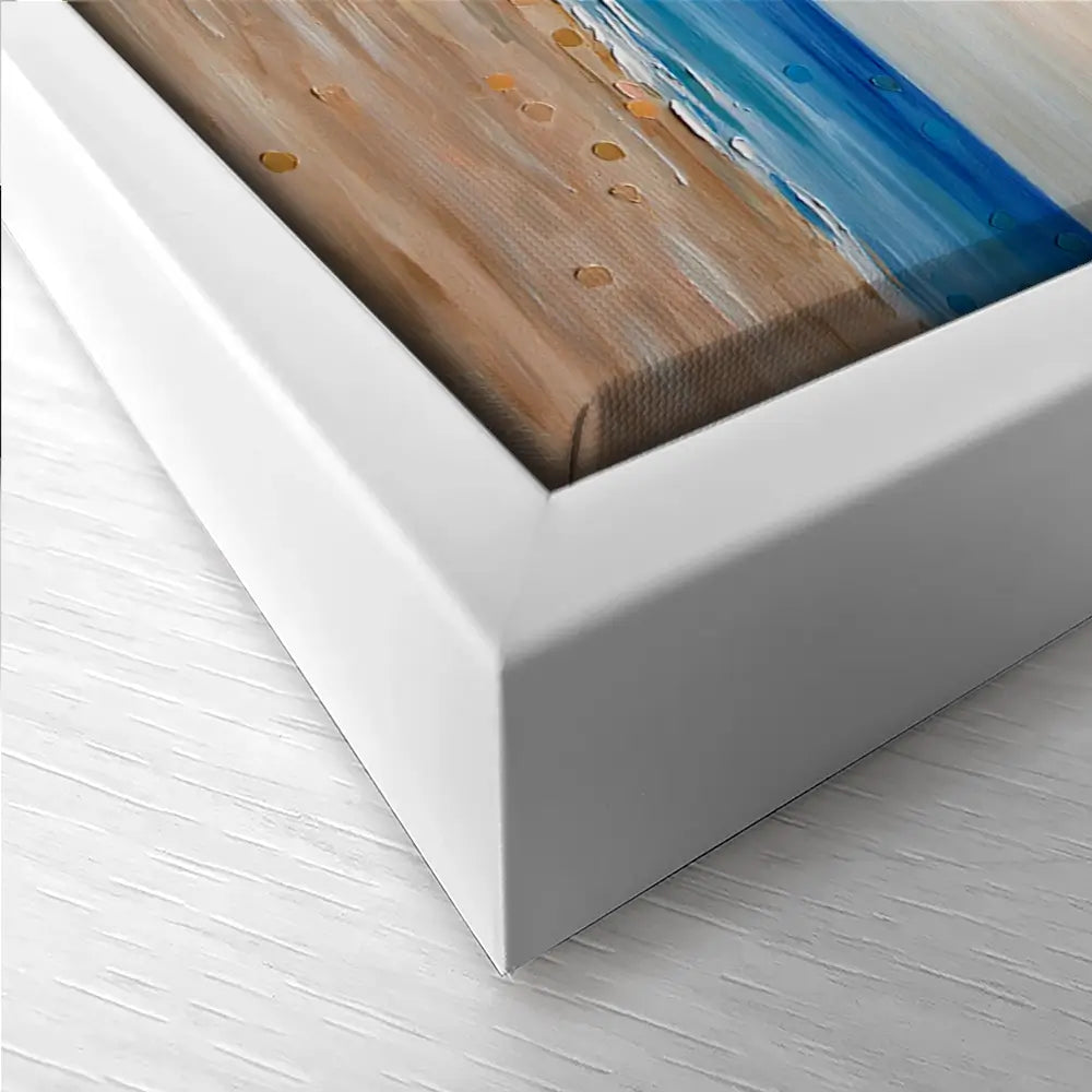 Two Hearts One Horizon Trio Canvas Print Two Hearts One Horizon Trio Canvas Print wall art product Ekaterina Ermilkina