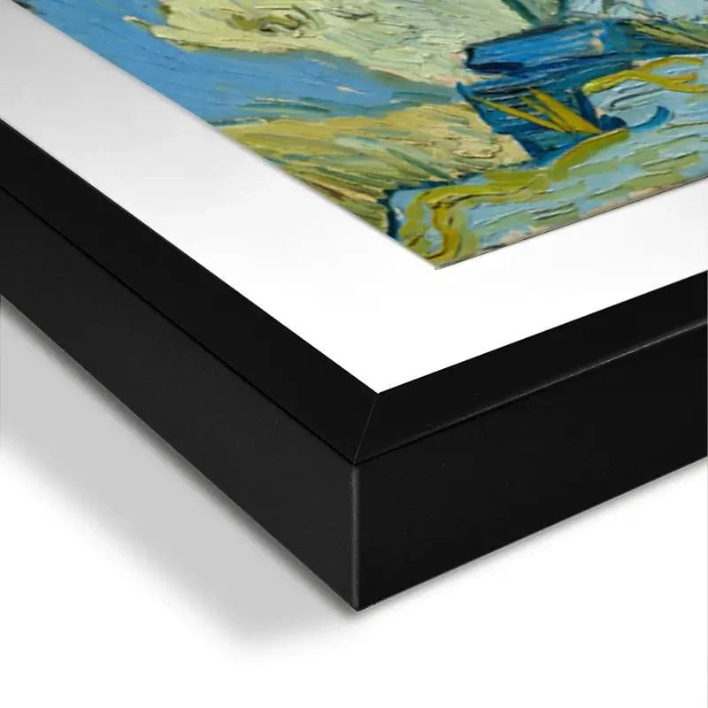 Two Poplars In The Alpilles Near Saint-Remy Framed Art Print Two Poplars In The Alpilles Near Saint-Remy Framed Art Print wall art product Vincent Van Gogh