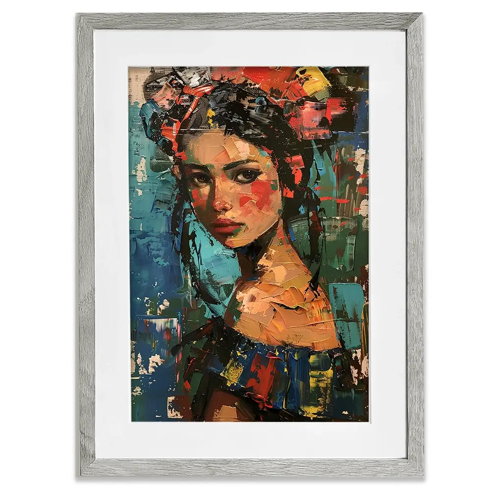 Ukranian Girl Framed Art Print Ukranian Girl Framed Art Print wall art product Elena Avanesova