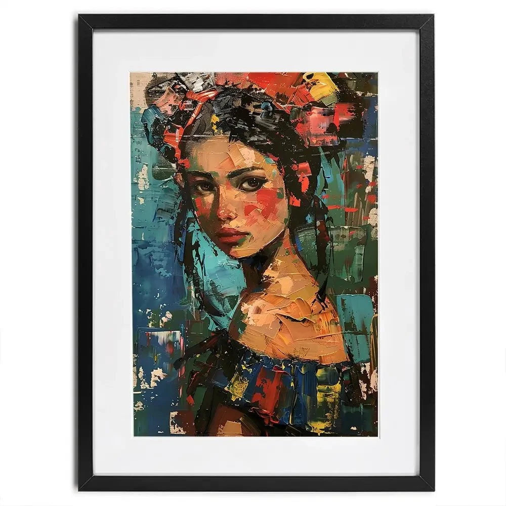 Ukranian Girl Framed Art Print Ukranian Girl Framed Art Print wall art product Elena Avanesova