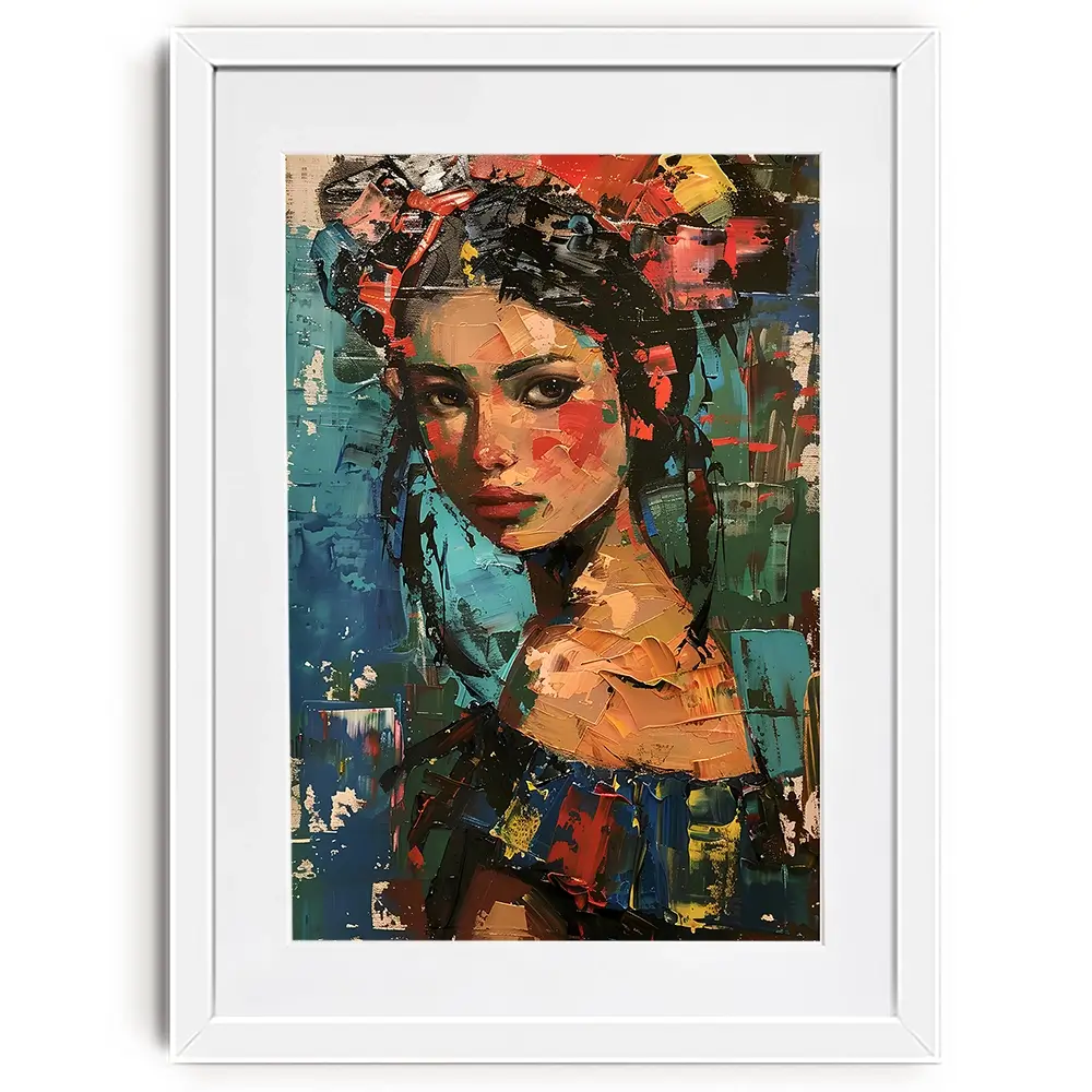 Ukranian Girl Framed Art Print Ukranian Girl Framed Art Print wall art product Elena Avanesova