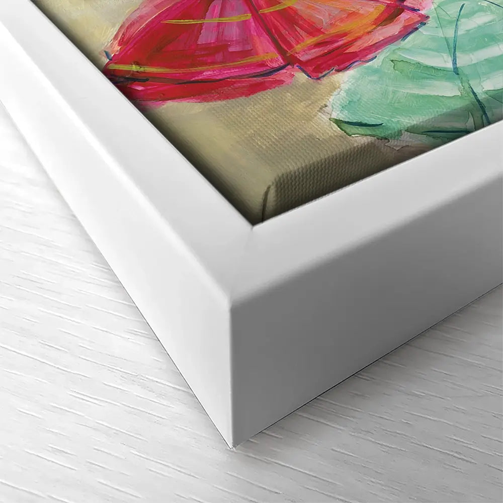 Umbrella Beach Canvas Print Umbrella Beach Canvas Print wall art product Carol Robinson