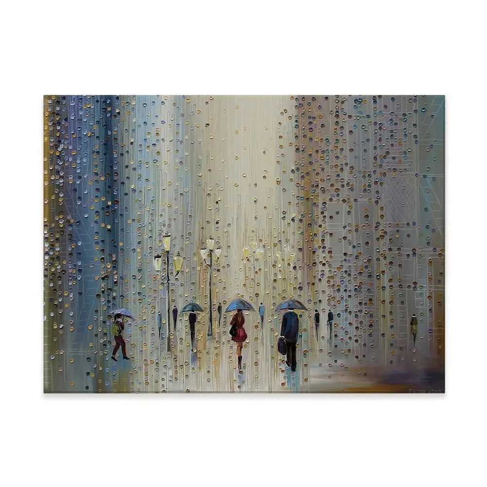 Under A Rainy Sky Canvas Print Under A Rainy Sky Canvas Print wall art product Ekaterina Ermilkina