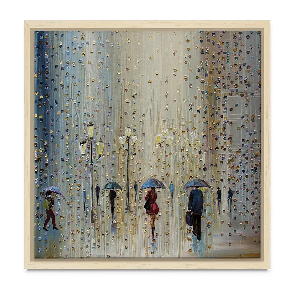 Under A Rainy Sky Oversized Canvas Print Under A Rainy Sky Oversized Canvas Print wall art product Art Print Shop