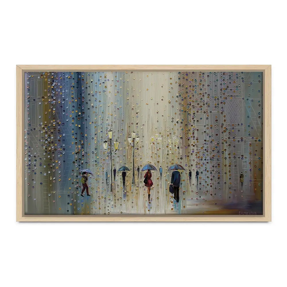 Under A Rainy Sky Oversized Canvas Print Under A Rainy Sky Oversized Canvas Print wall art product Art Print Shop