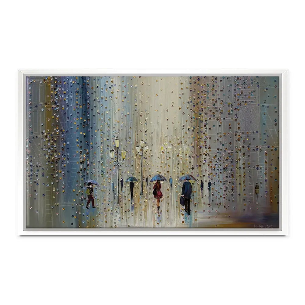 Under A Rainy Sky Oversized Canvas Print Under A Rainy Sky Oversized Canvas Print wall art product Art Print Shop