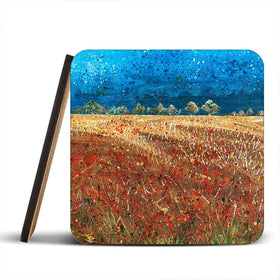 Under Laeden Skies Coaster Set Under Laeden Skies Coaster Set wall art product Jane Brookshaw