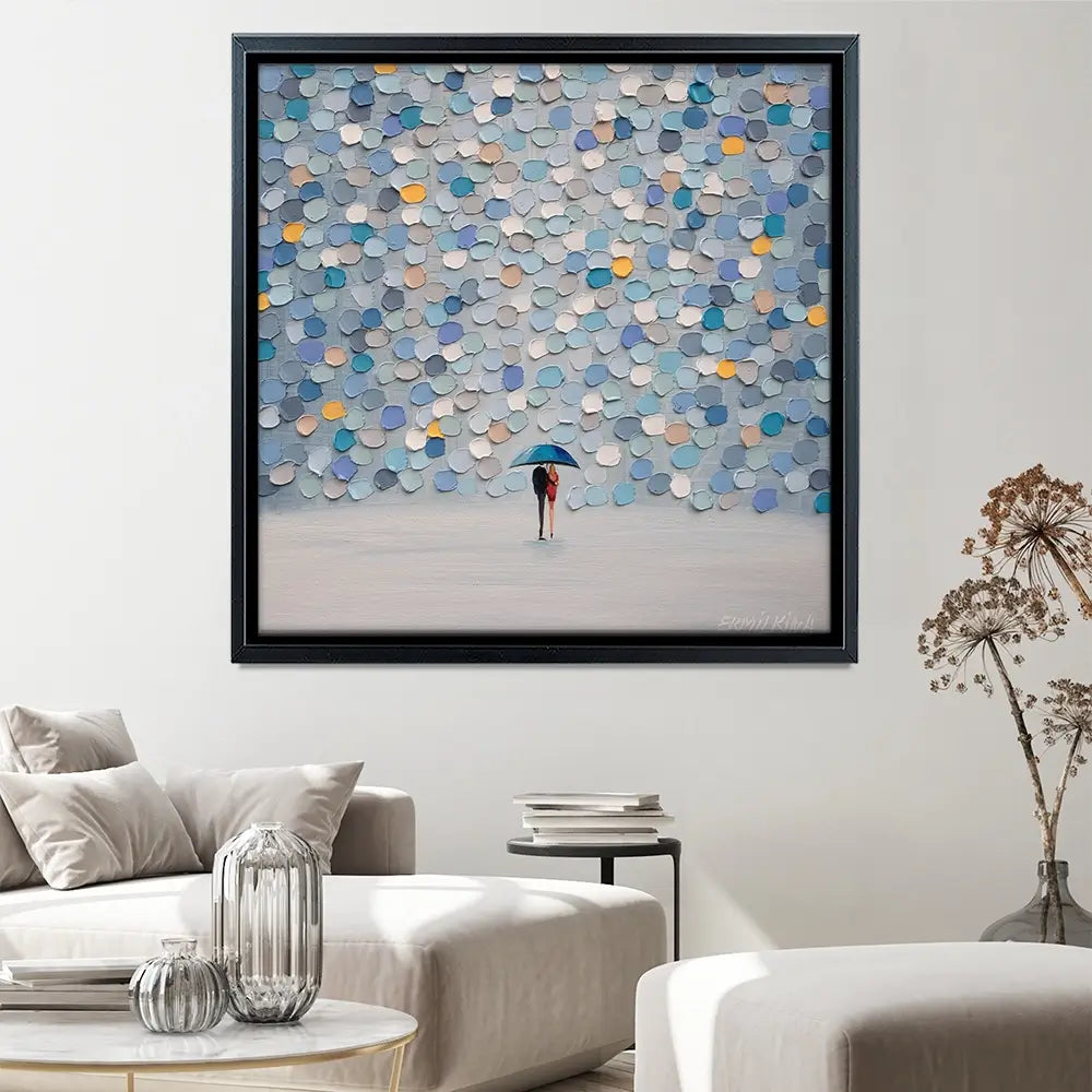 Under One Sky Square Canvas Print Under One Sky Square Canvas Print wall art product Ekaterina Ermilkina