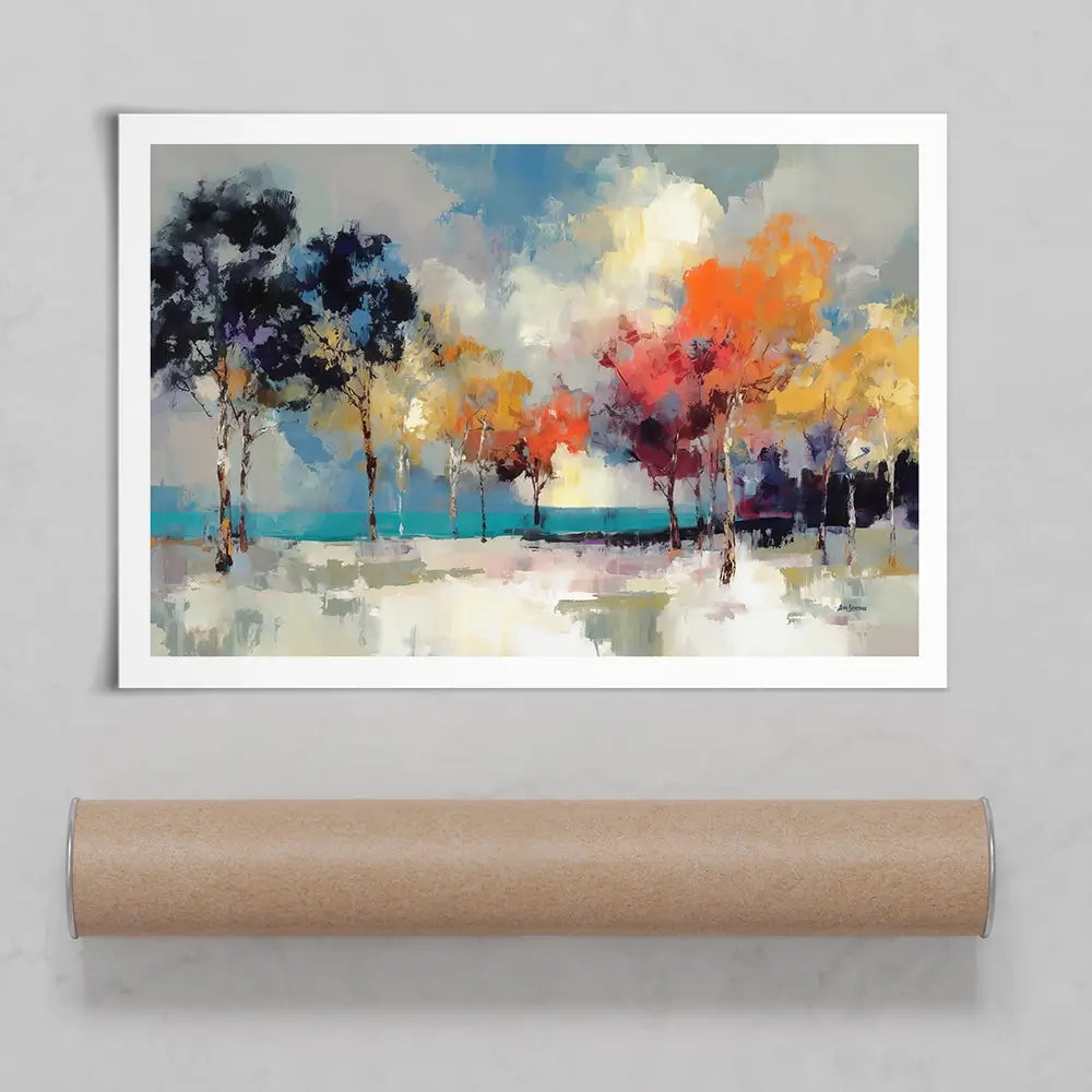 Under Soft Clouds Art Print Under Soft Clouds Art Print wall art product Leon Devenice