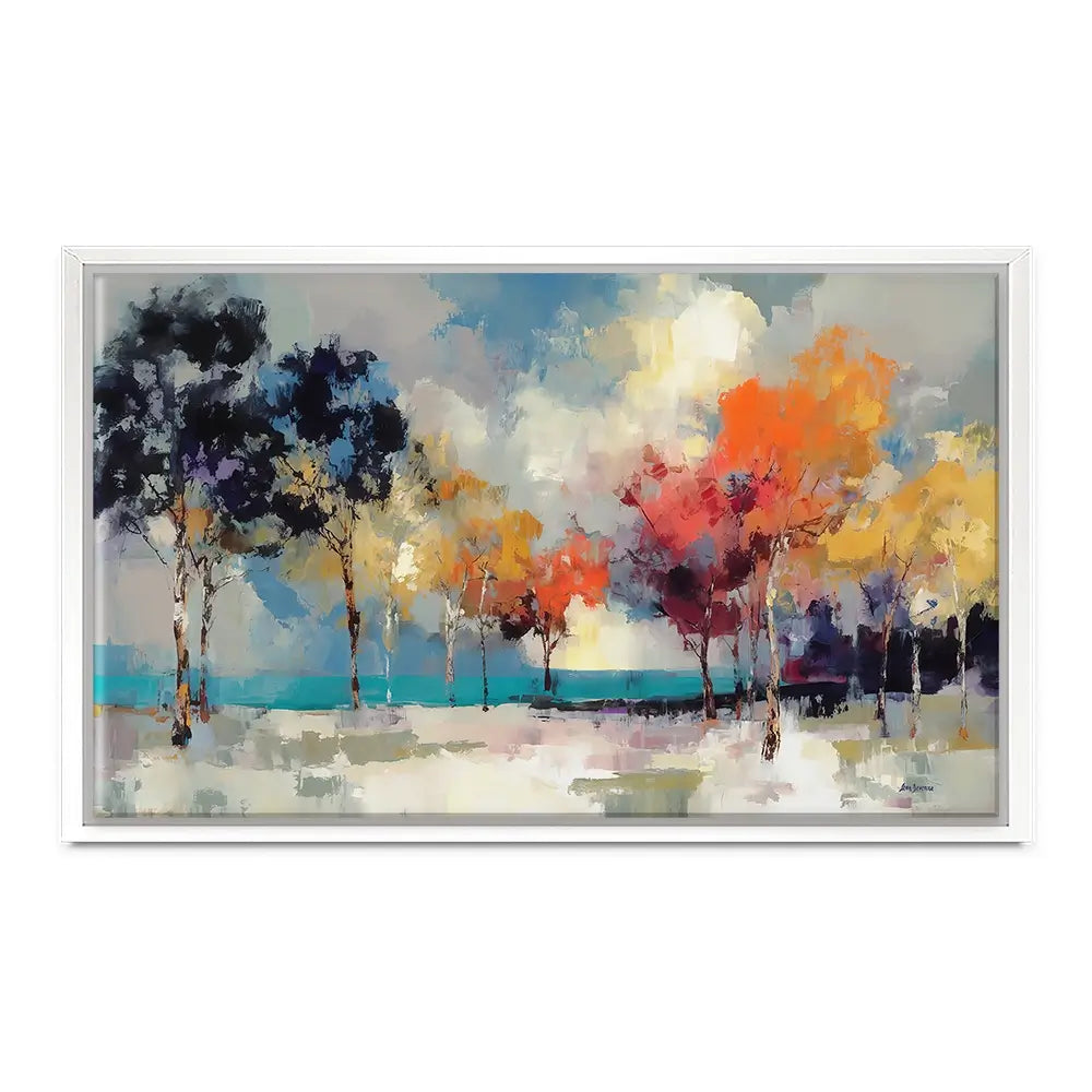 Under Soft Clouds Canvas Print Under Soft Clouds Canvas Print wall art product Leon Devenice