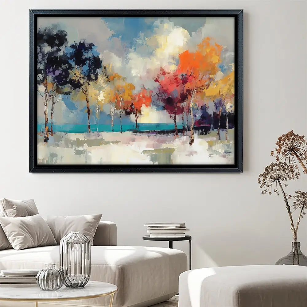 Under Soft Clouds Canvas Print Under Soft Clouds Canvas Print wall art product Leon Devenice