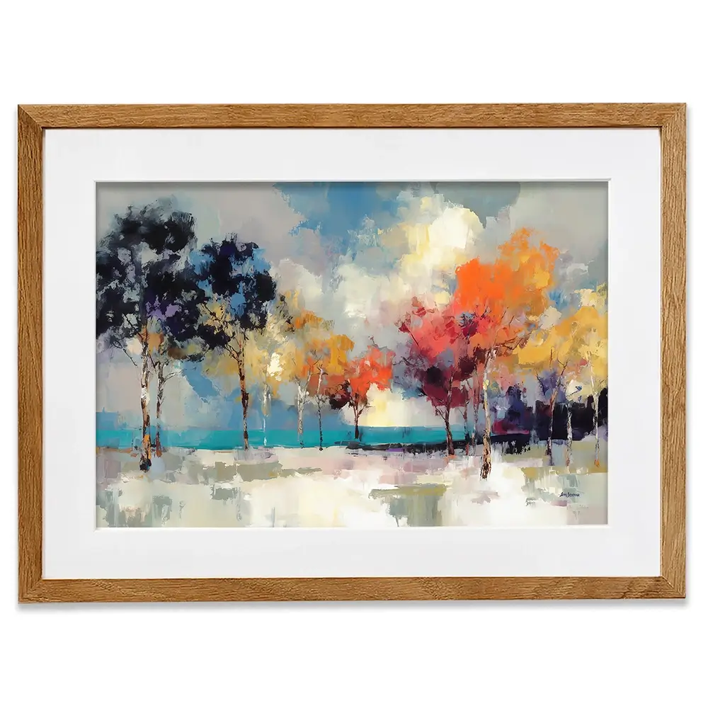 Under Soft Clouds Framed Art Print Under Soft Clouds Framed Art Print wall art product Leon Devenice