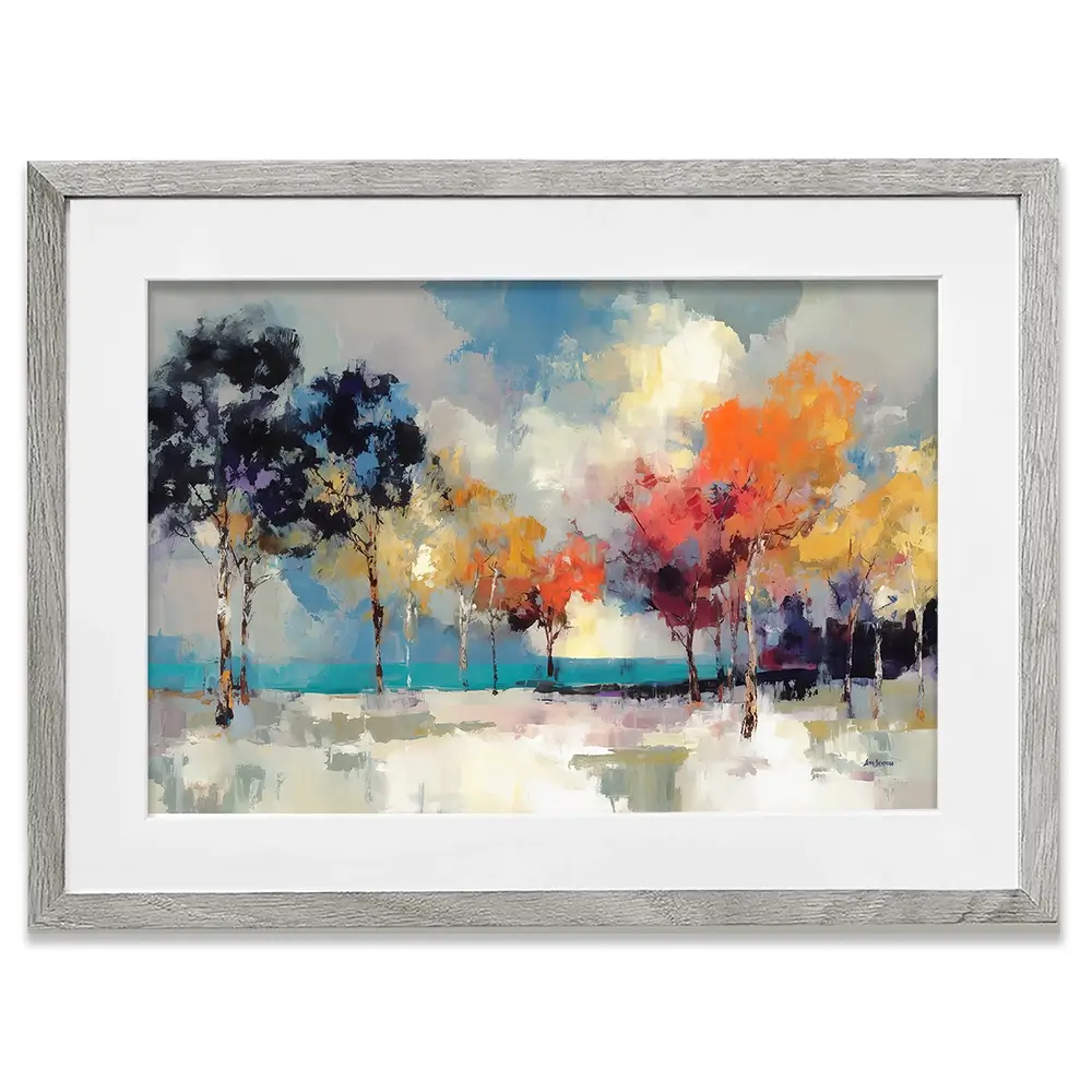 Under Soft Clouds Framed Art Print Under Soft Clouds Framed Art Print wall art product Leon Devenice