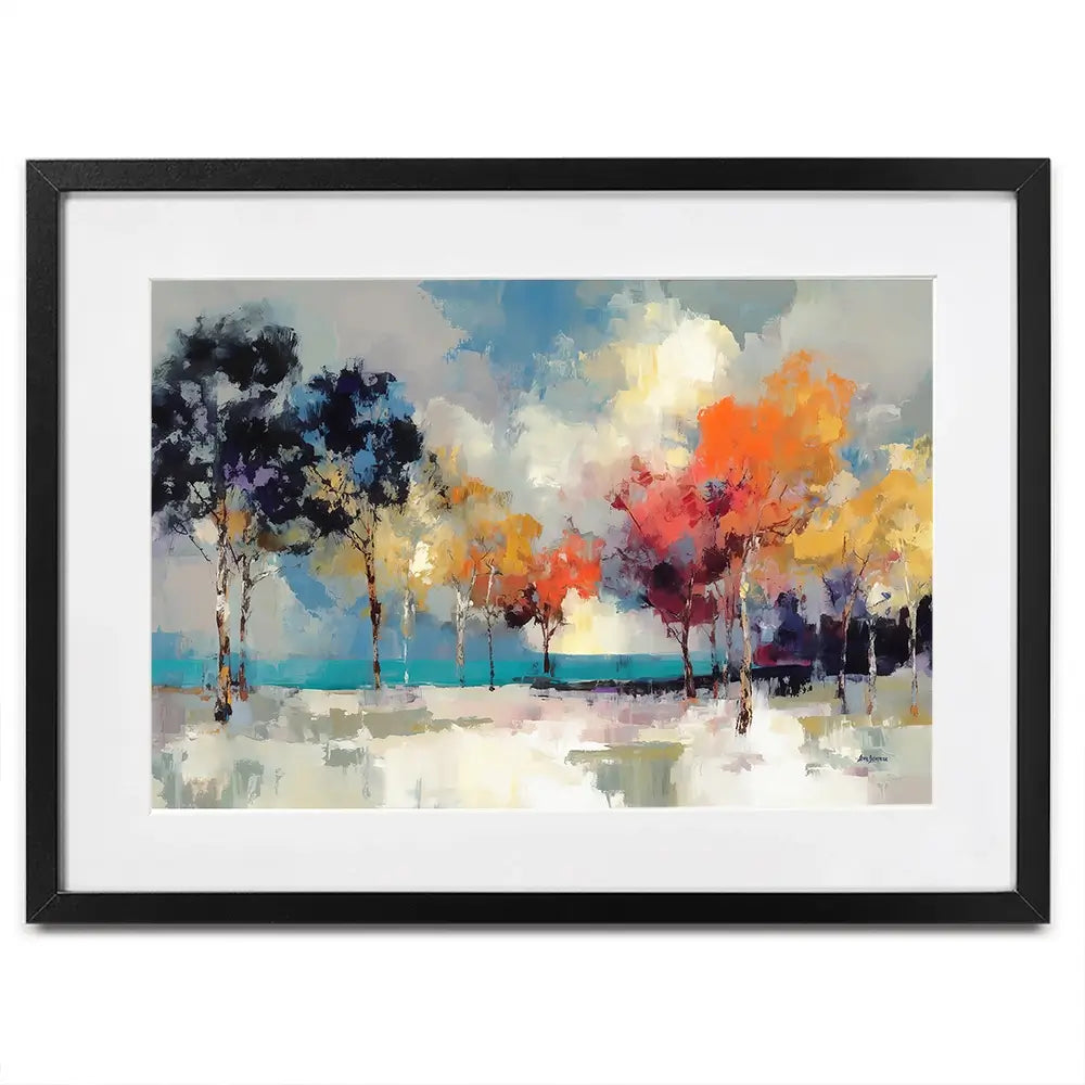 Under Soft Clouds Framed Art Print Under Soft Clouds Framed Art Print wall art product Leon Devenice