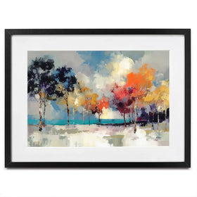 Under Soft Clouds Framed Art Print Under Soft Clouds Framed Art Print wall art product Leon Devenice