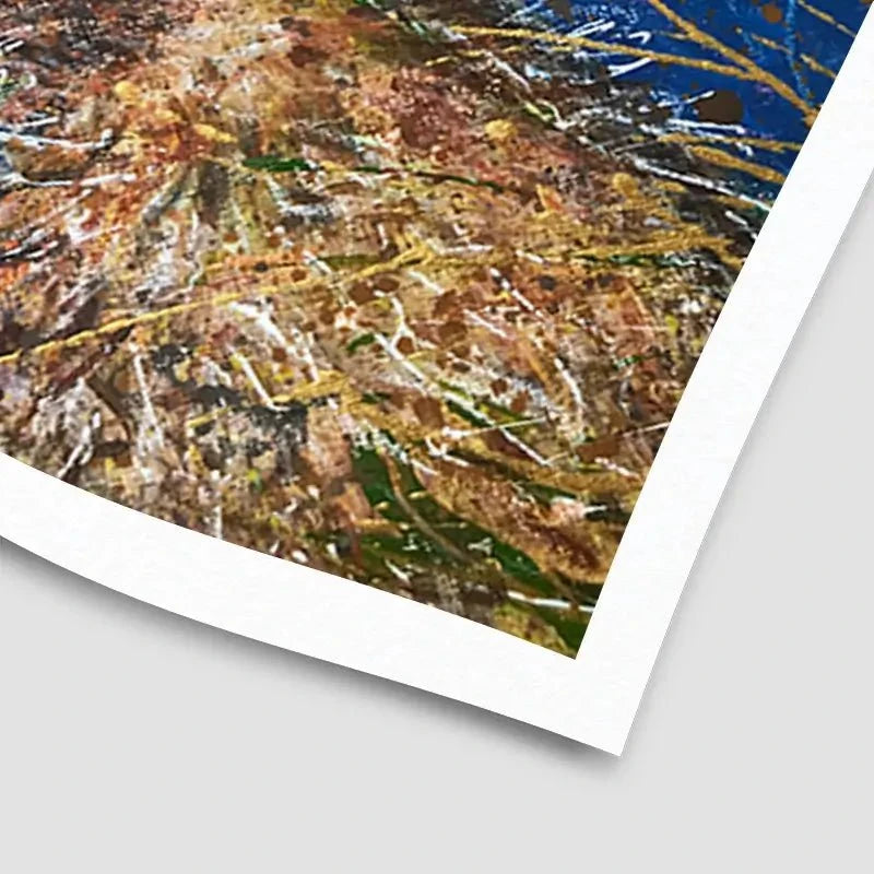 Under The Night Sky Art Print Under The Night Sky Art Print wall art product Jane Brookshaw