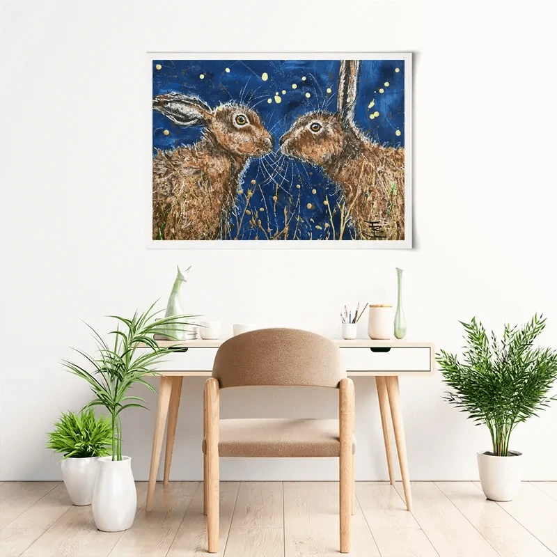 Under The Night Sky Art Print Under The Night Sky Art Print wall art product Jane Brookshaw
