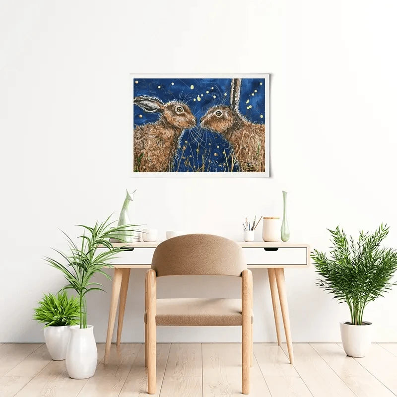 Under The Night Sky Art Print Under The Night Sky Art Print wall art product Jane Brookshaw