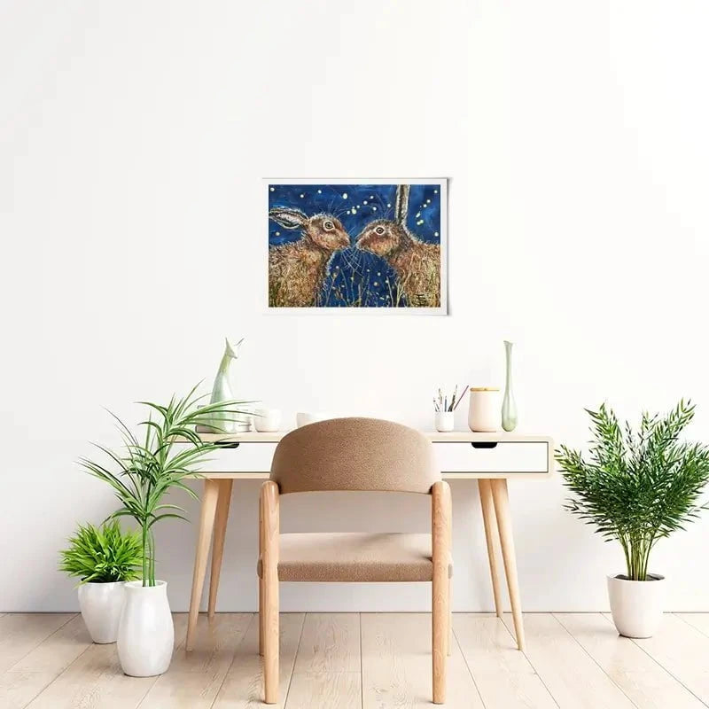 Under The Night Sky Art Print Under The Night Sky Art Print wall art product Jane Brookshaw