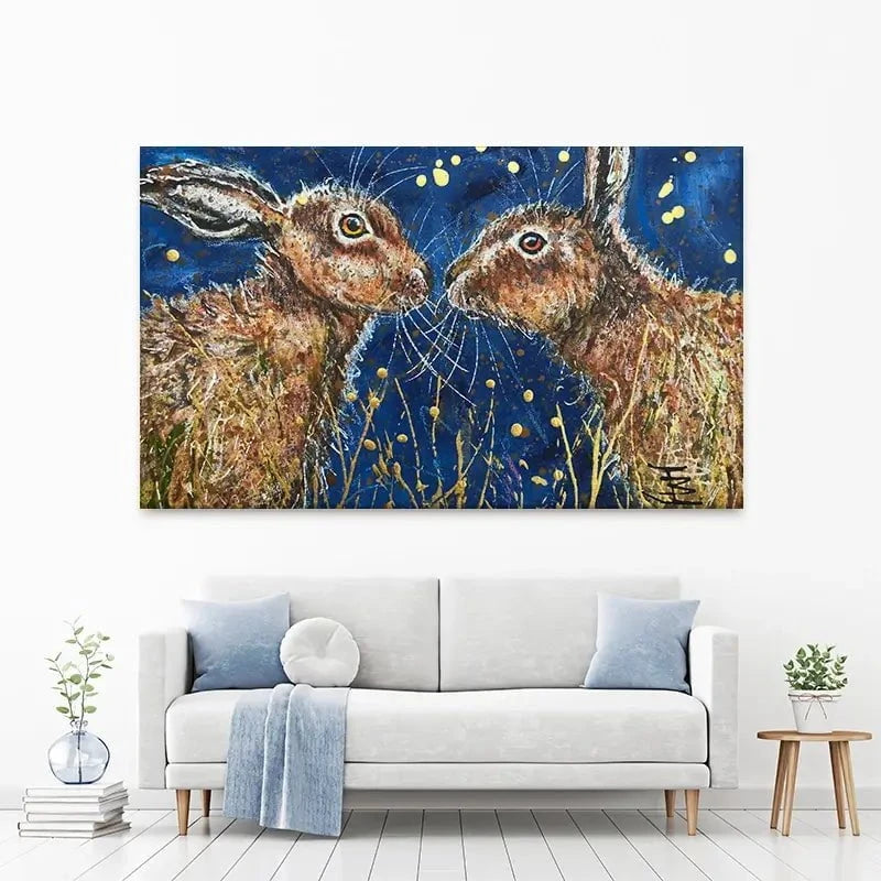 Under The Night Sky Canvas Print Under The Night Sky Canvas Print wall art product Jane Brookshaw