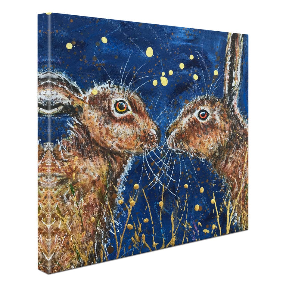 Under The Night Sky Square Canvas Print wall art product Jane Brookshaw