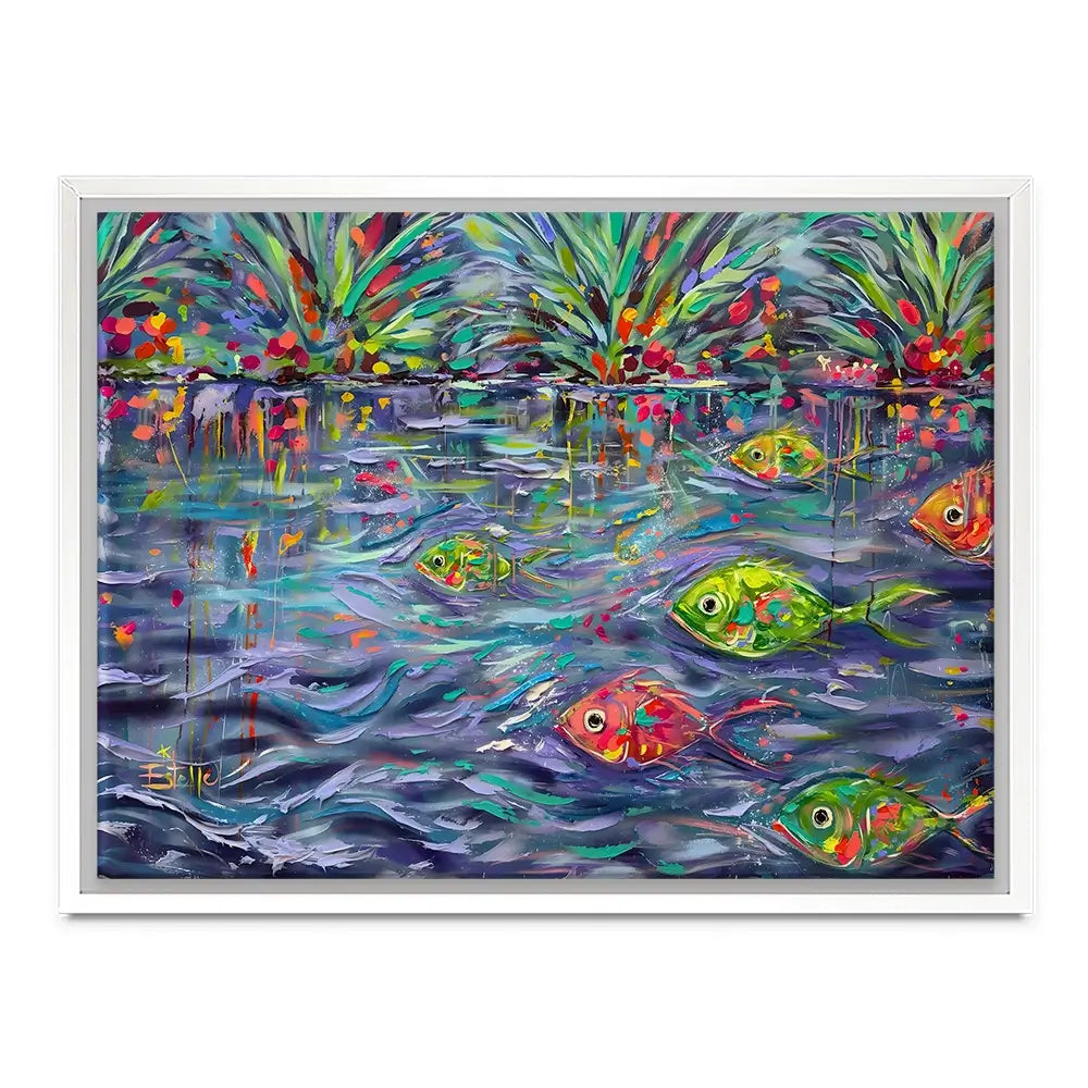 Underwater Eden Canvas Print Underwater Eden Canvas Print wall art product Estelle Grengs - Independent