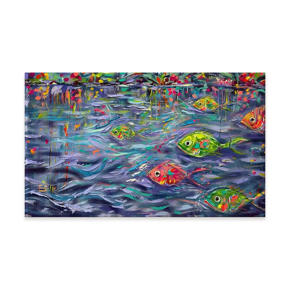 Underwater Eden Canvas Print Underwater Eden Canvas Print wall art product Estelle Grengs - Independent