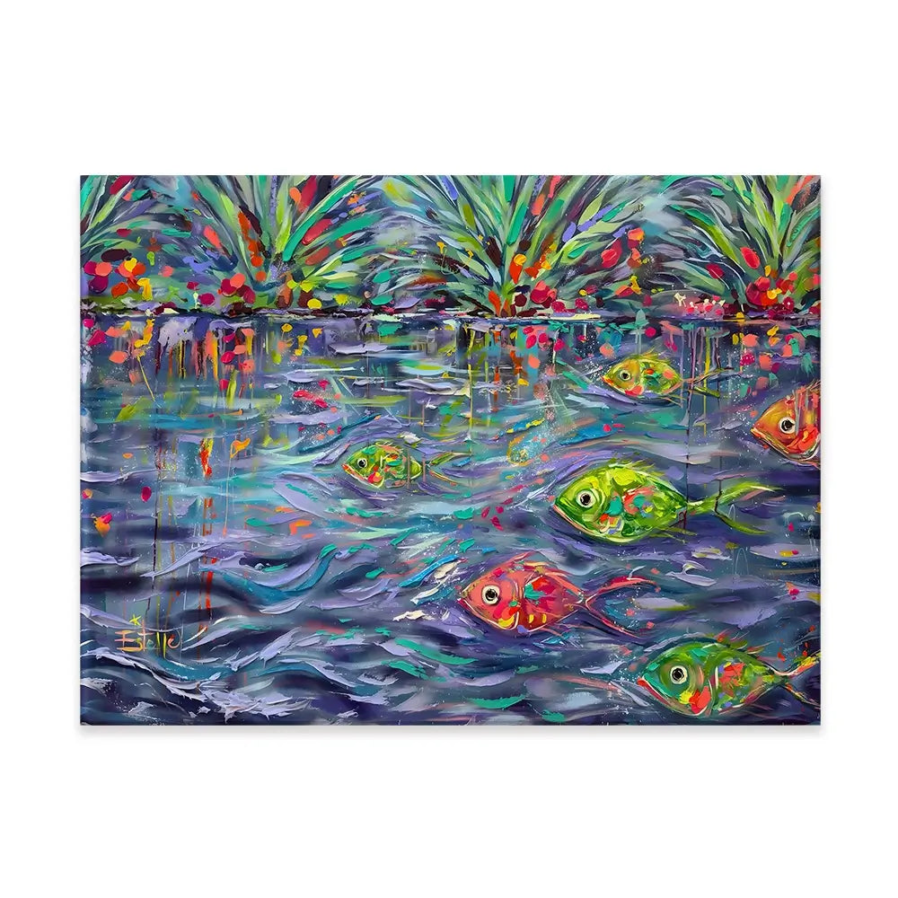 Underwater Eden Canvas Print Underwater Eden Canvas Print wall art product Estelle Grengs - Independent
