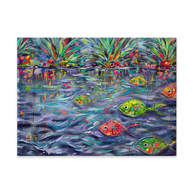 Underwater Eden Canvas Print Underwater Eden Canvas Print wall art product Estelle Grengs - Independent